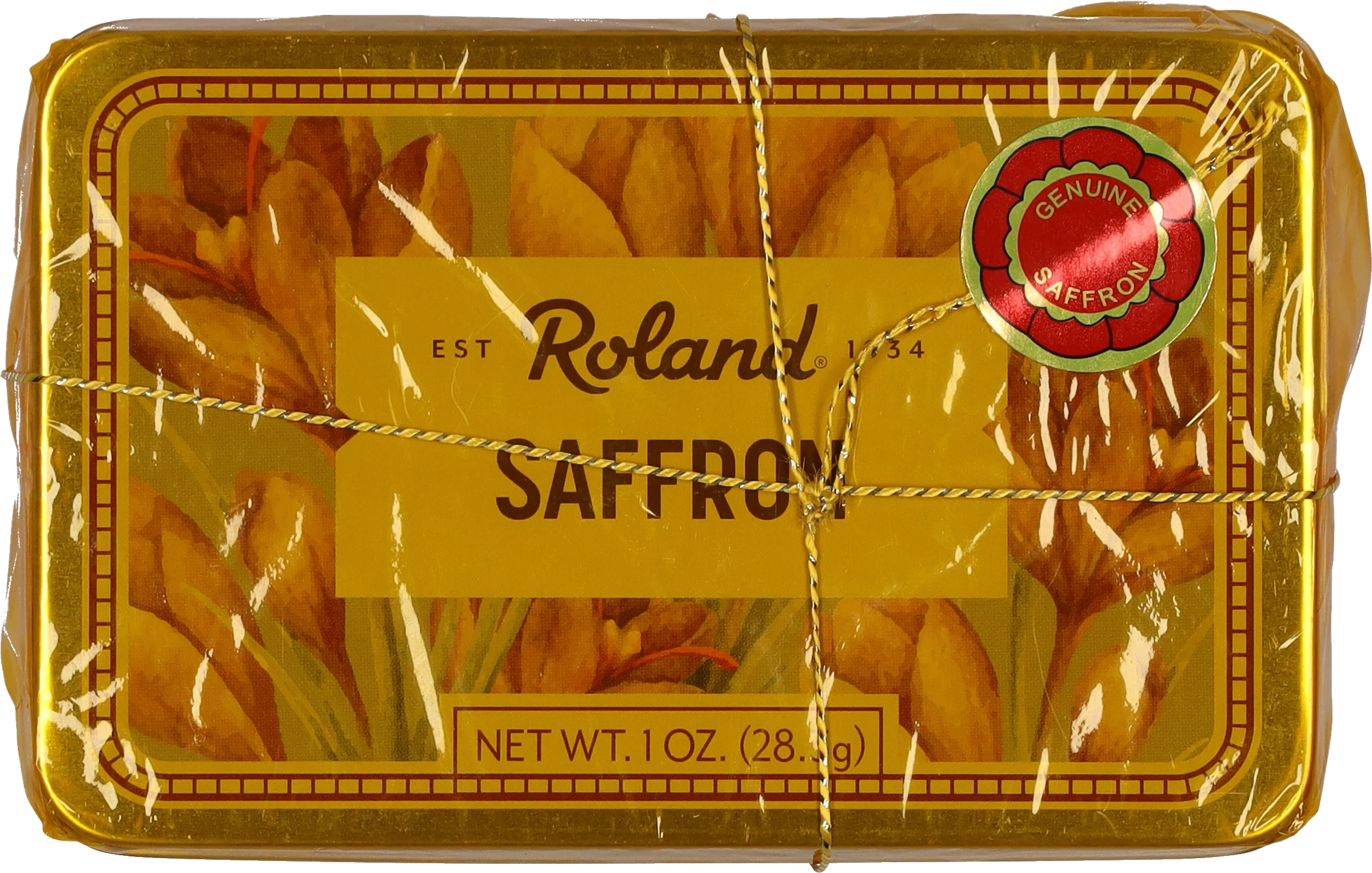 Spice, Saffron, Tin,1 - 1 OUNCE