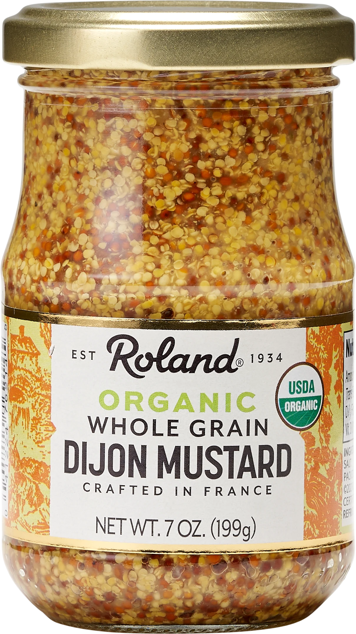 Mustard, Dijon, Whole Grain,12 - 7 OUNCE