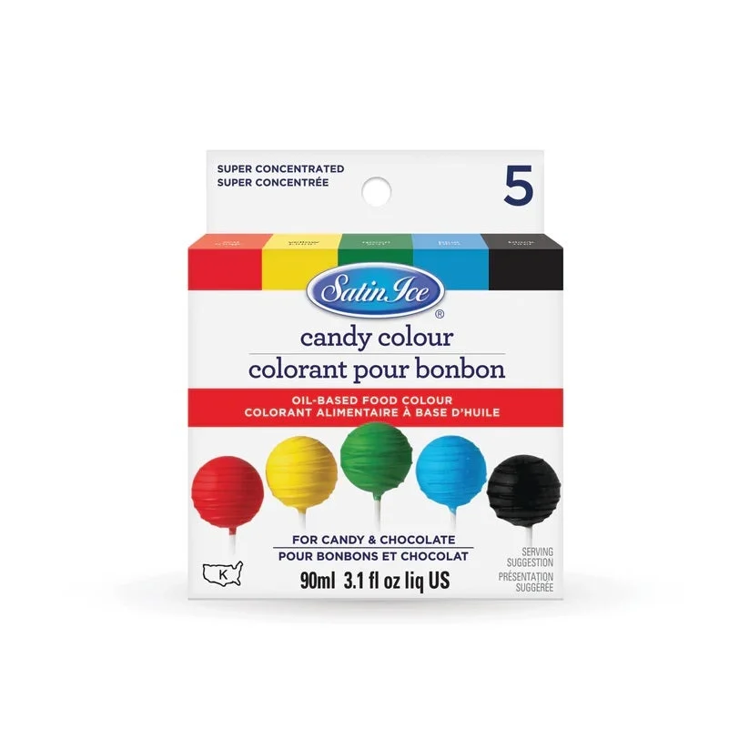 Food Color Kit, Oil Based Gel,1 - 3.1 OUNCE