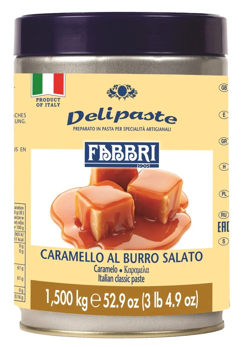 Paste, Salted Caramel, Italian,1 - 52.9 OUNCE