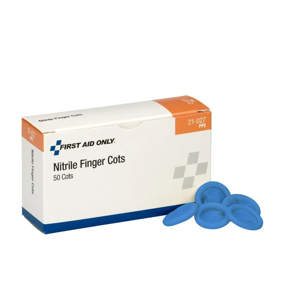 Finger Cots, Nitrile,30 - 50 COUNT