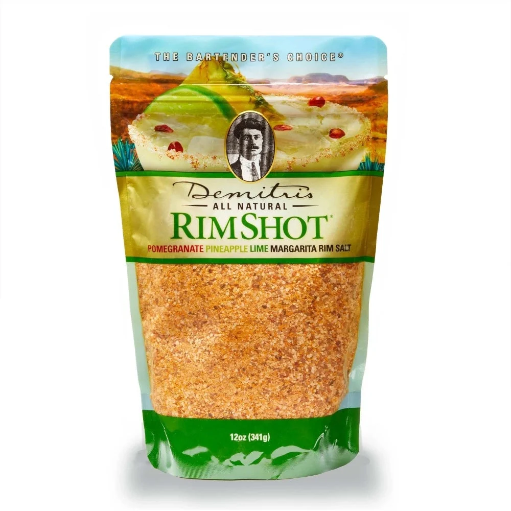 Margarita Salt, Rimshot, Flavored,4 - 12 OUNCE