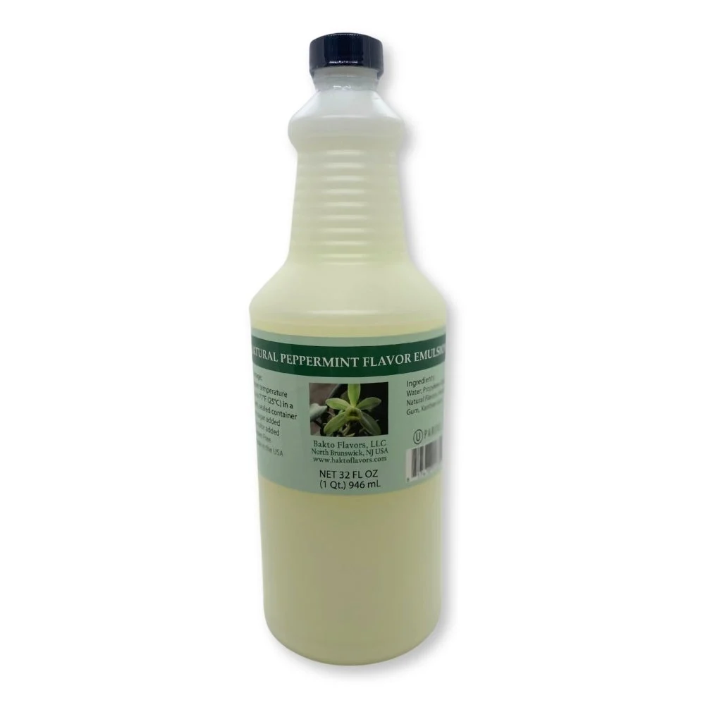Emulsion, Peppermint, Natural,1 - 1 QUART