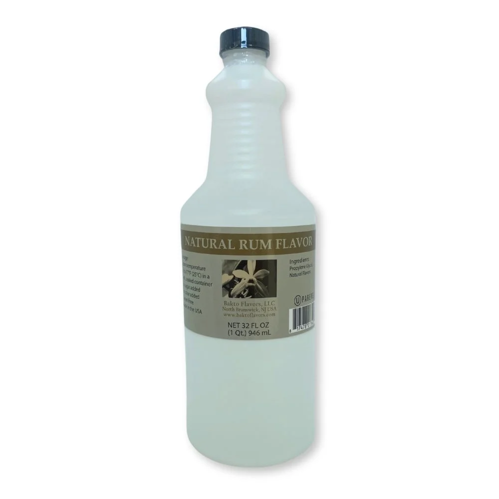 Flavoring, Rum, Natural,1 - 1 QUART