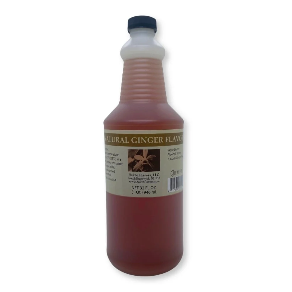 Flavoring, Ginger, Natural,1 - 1 QUART