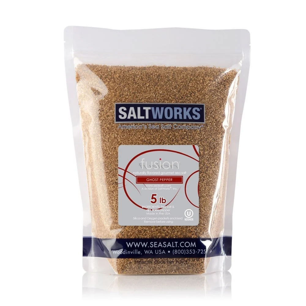 Salt, Sea, Ghost Pepper,1 - 5 POUND