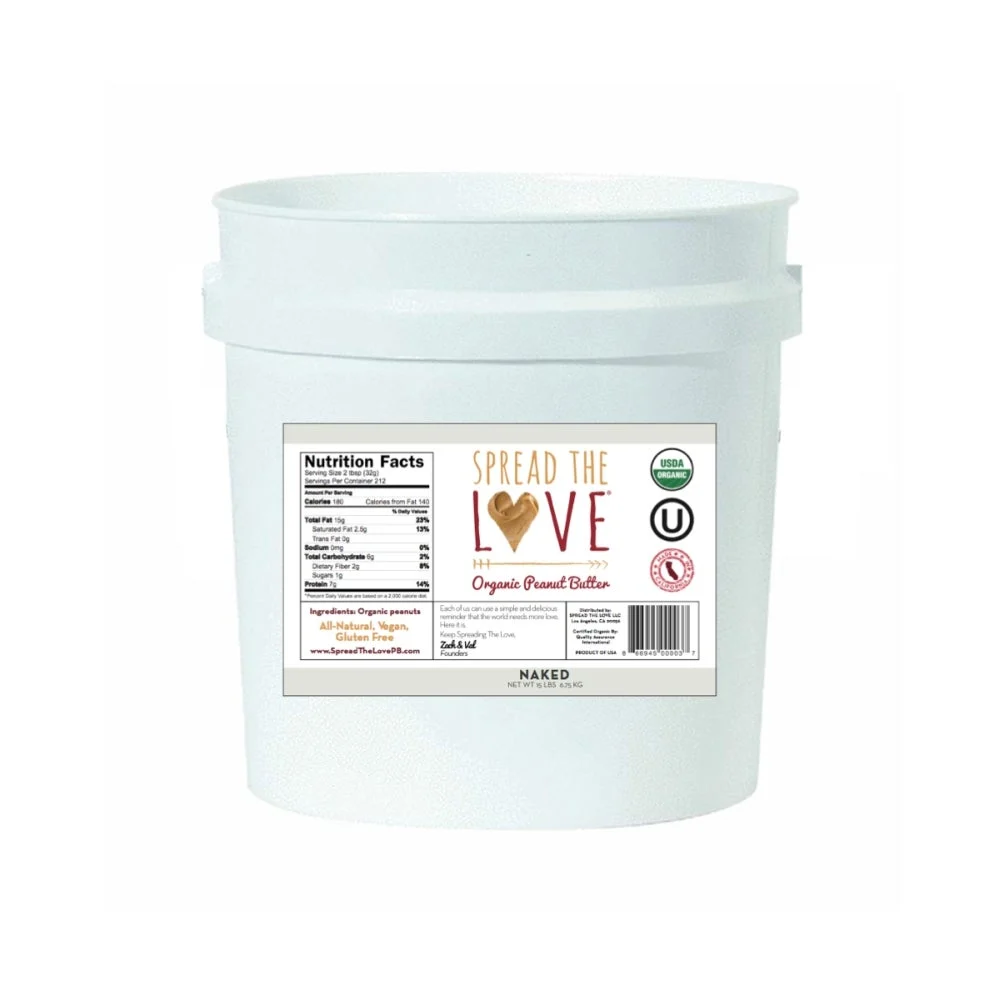 Peanut Butter, Creamy, Retail Plastic,1 - 15 POUND