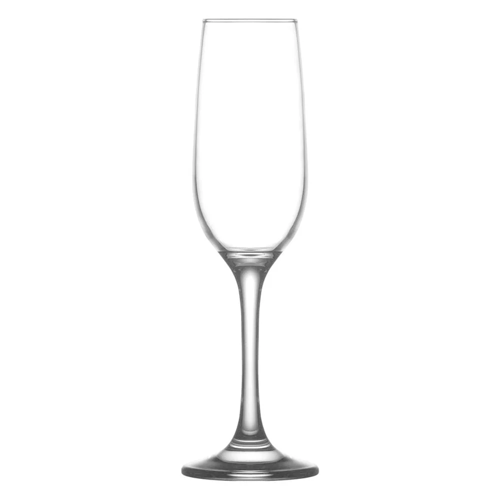Flutes, Champagne, Valencia, 7.25 Ounce, 1.93 x 9.06 Inch, Soda Lime,12 - 1 COUNT