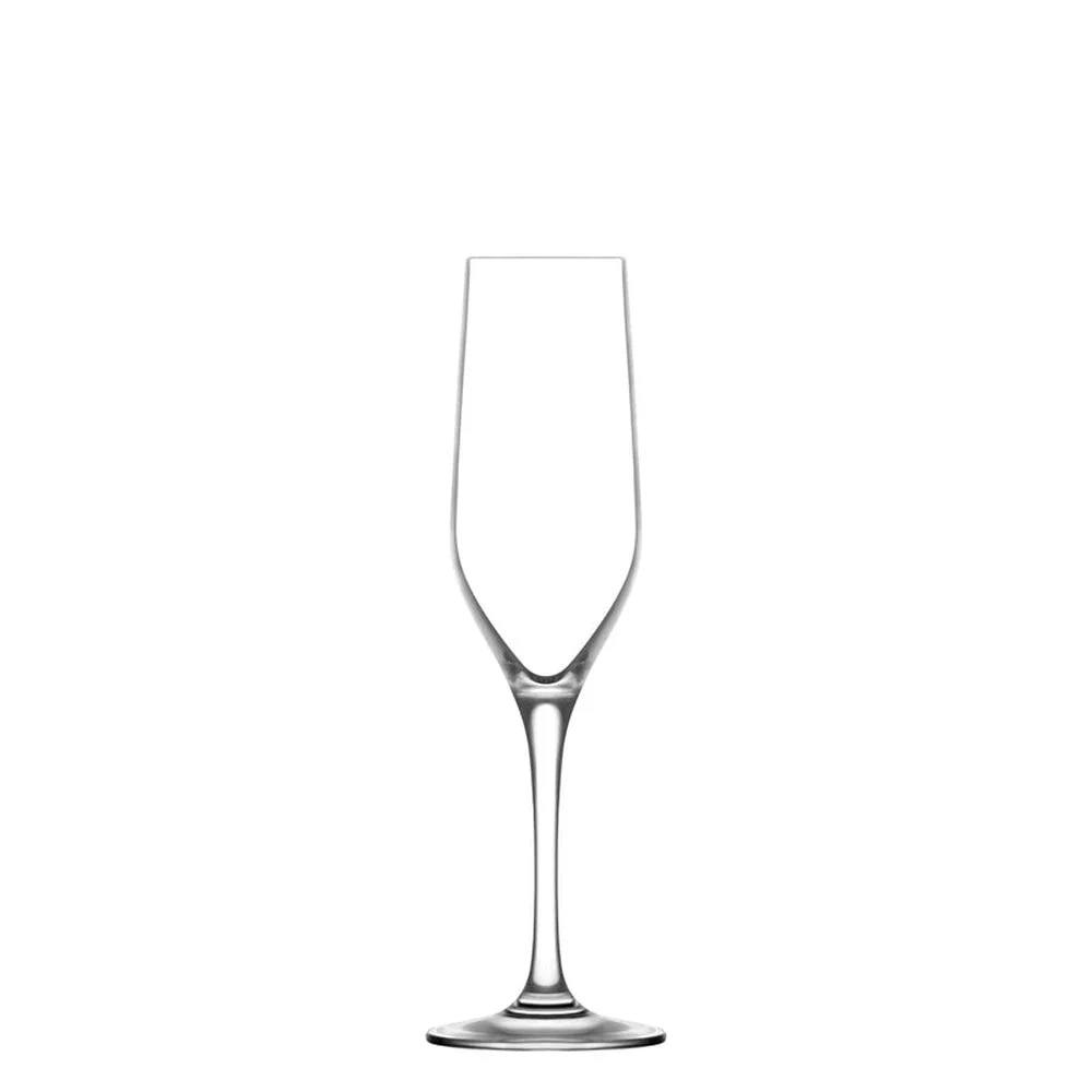 Flutes, Champagne, 6.25 Ounce, Crystalline,24 - 1 COUNT