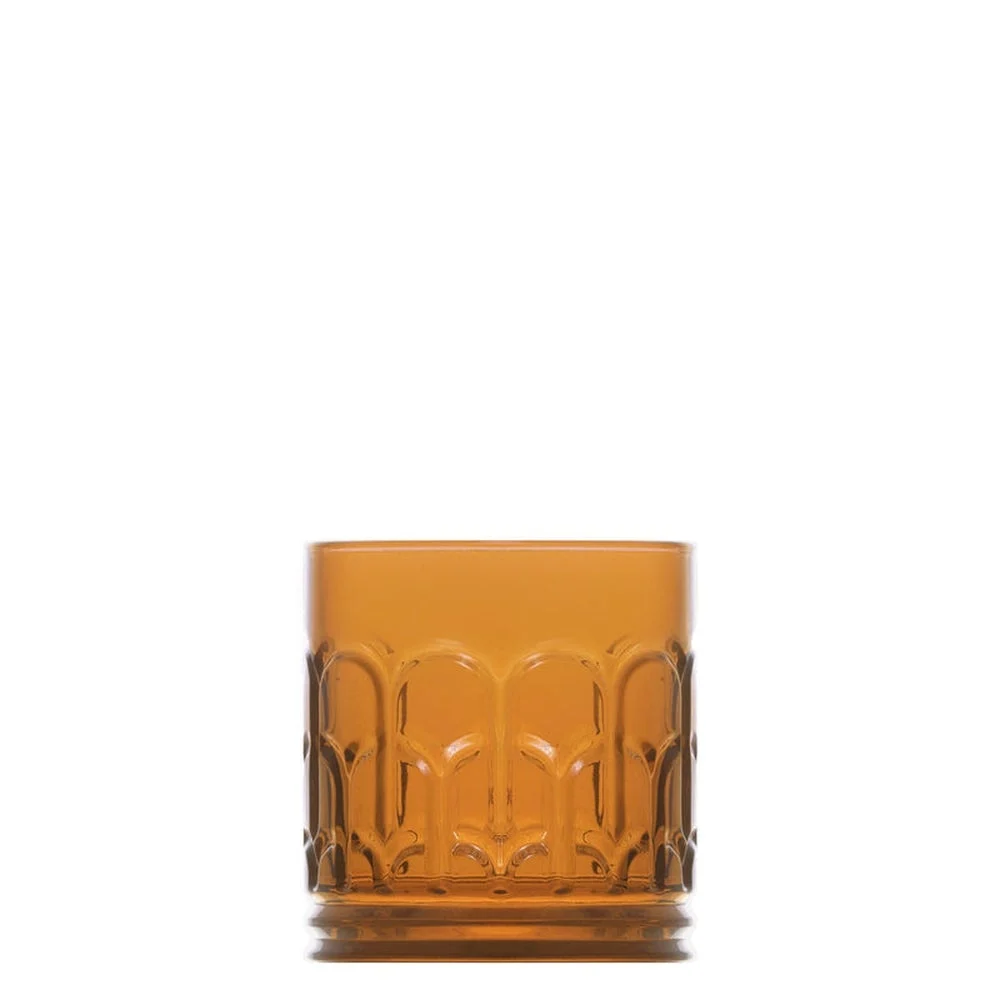 Glassess, Whiskey, Archie, 12.50 Ounce, Soda Lime, Amber,24 - 1 COUNT