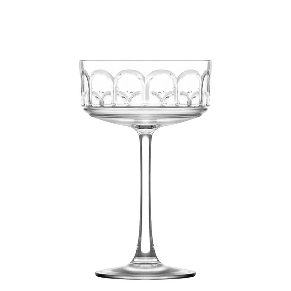 Flutes, Champagne, Archie, 8.50 Ounce, Soda Lime,6 - 1 COUNT