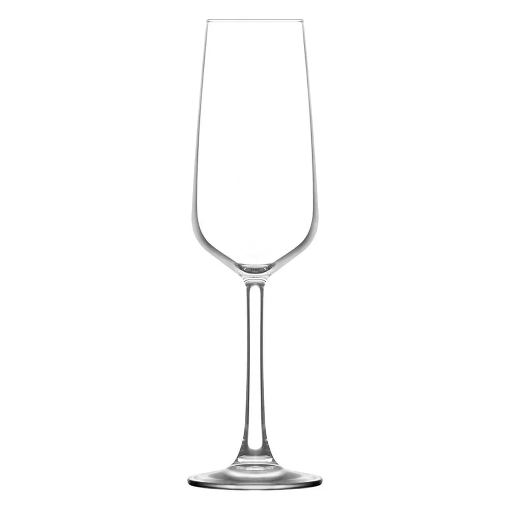 Flutes, Champagne, Colmar, 7.50 Ounce, Soda Lime,6 - 1 COUNT