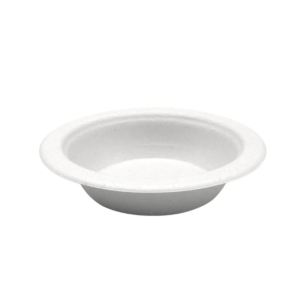 Bowl, 16 Ounce, Bagasse, White, Round, Compostable,1000 - 1 COUNT