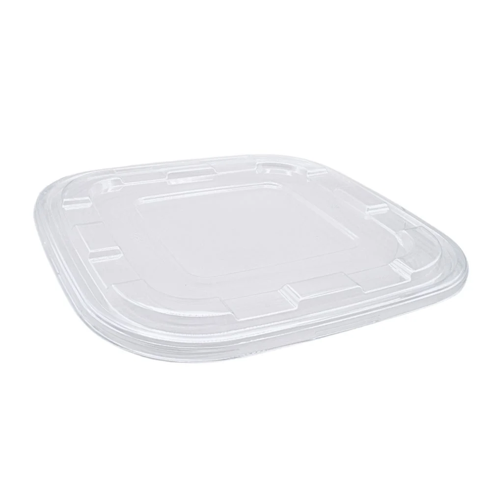 Lids, Plastic, Clear, PET, For 160 & 240 Ounce Tray,25 - 1 COUNT
