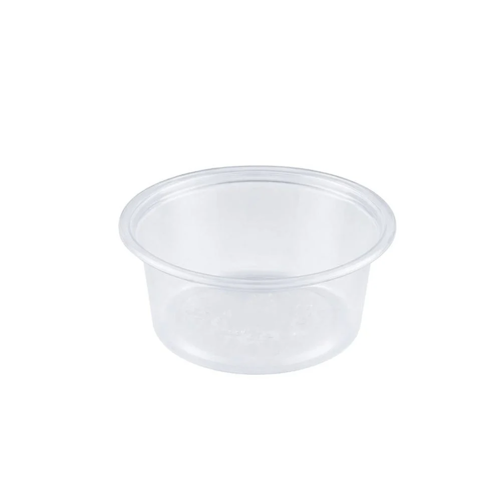 Cups, Portion, 2 Ounce, Plastic, Clear, Oval, Polypropylene,2500 - 1 COUNT