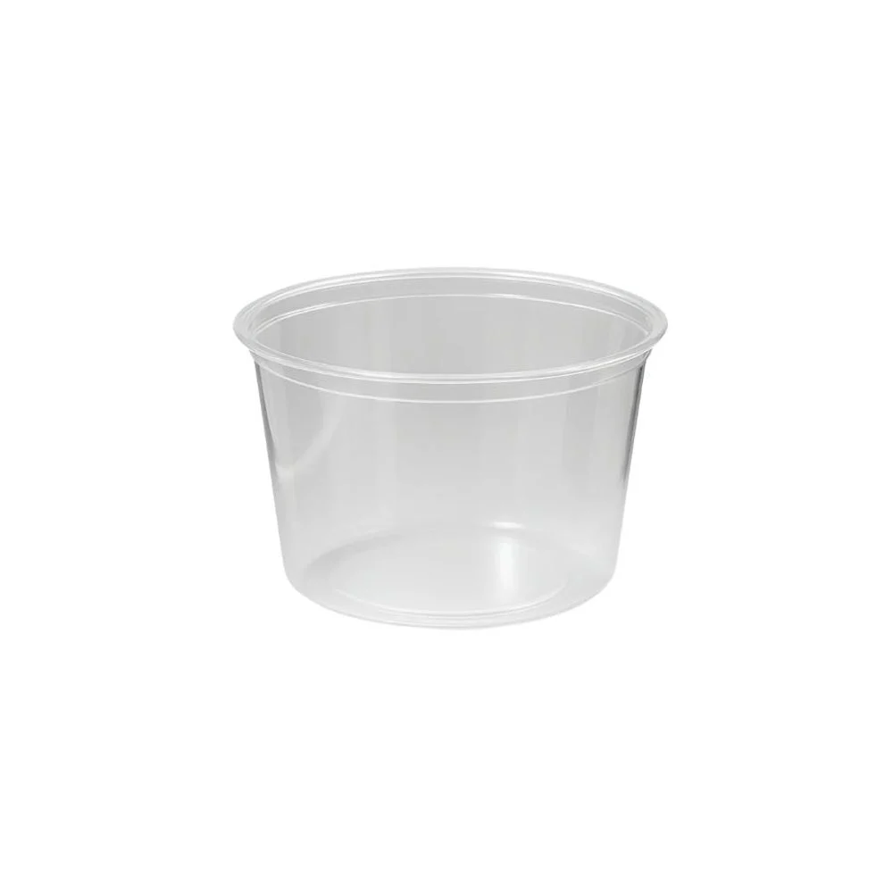 Container, Deli, 12 Ounce, Microwaveable Plastic, Clear,500 - 1 COUNT