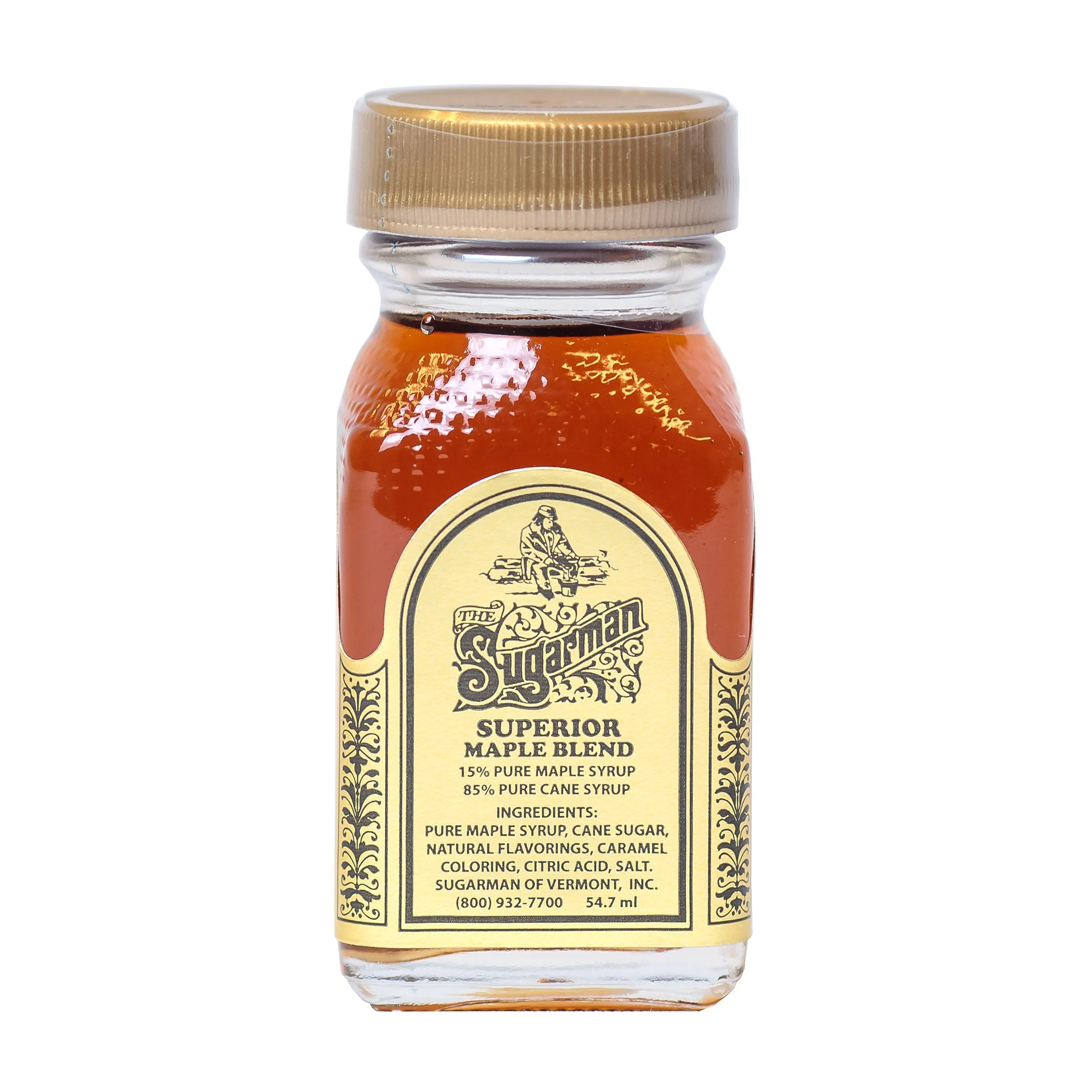 Syrup, Pancake, 15% Maple-Flavored, Glass,60 - 1.85 FLUID