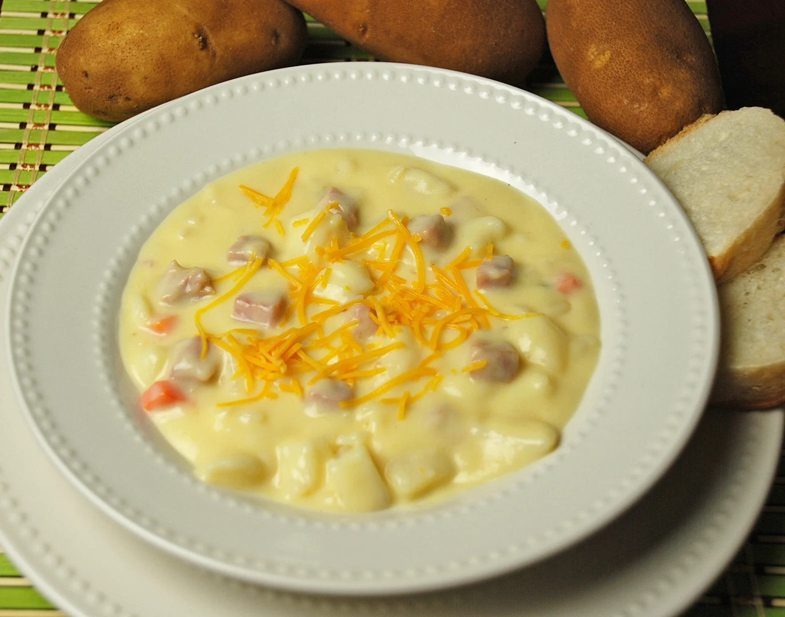 Cheddar Baked Potato Retail Pack 3 Pound Each - 6 Per Case.