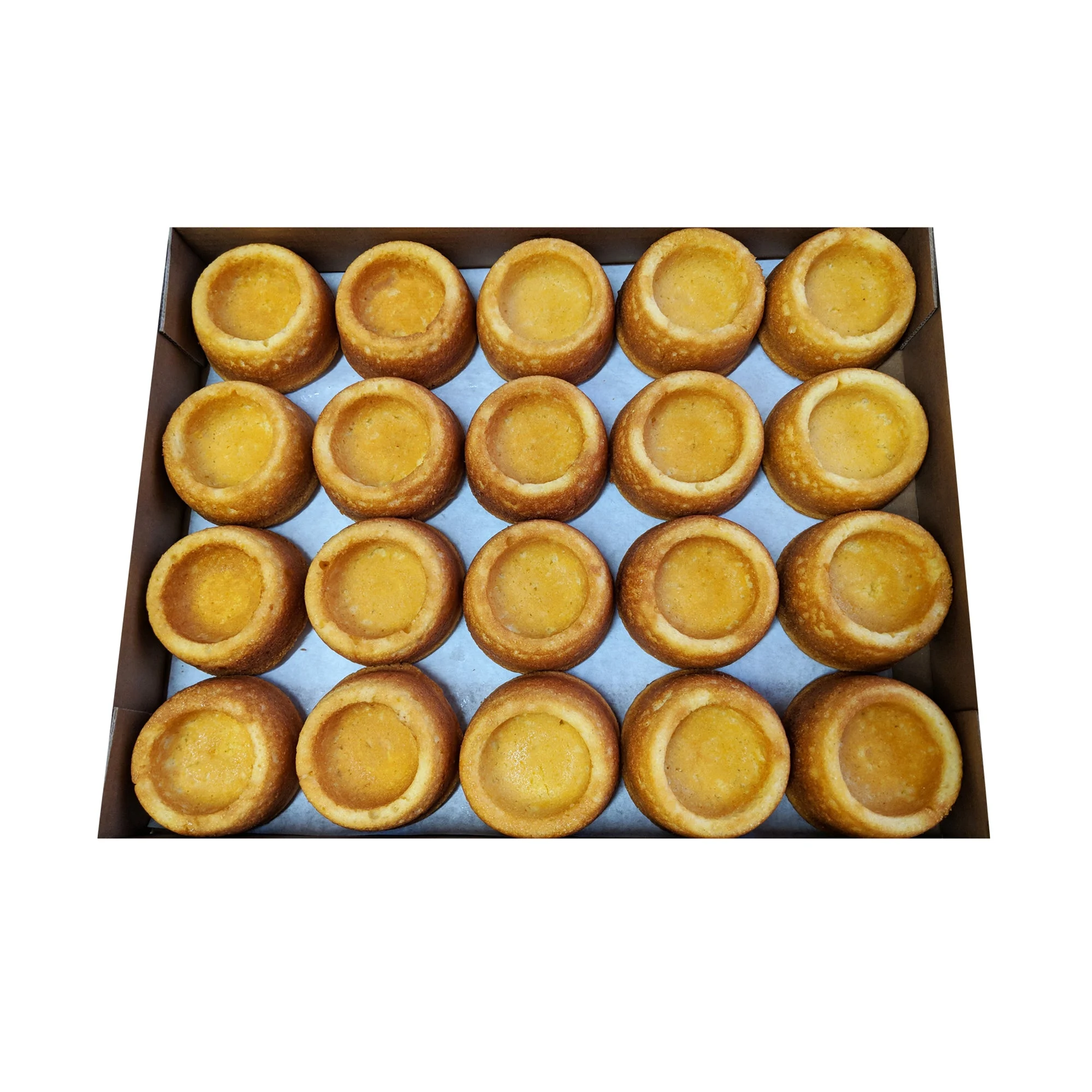Smart Choice Cornbread Bowls 2.5 Ounce Size - 60 Per Case.