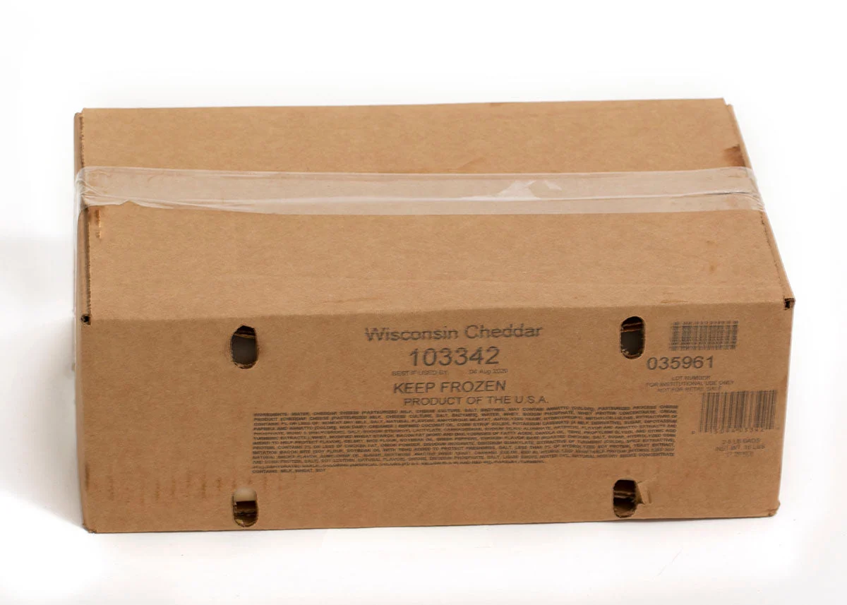 Taste Traditions Wisconsin Cheddar Soup Keepfrozen 8 Pound Each - 2 Per Case.
