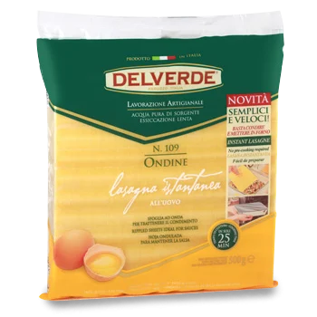 Delverde Instant Egg Lasagna Ondine #109