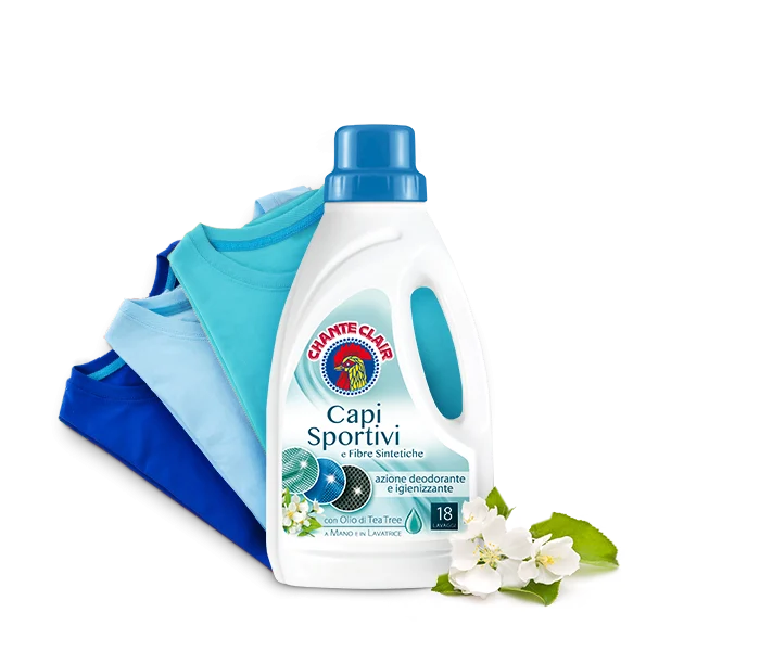Chanteclair Detergent for Sportswear and Synthetic Fibers, Capi & Sportivi, 30.4 oz | 900 ml
