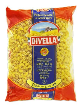 Divella Chifferini Lisci Pasta,  #48