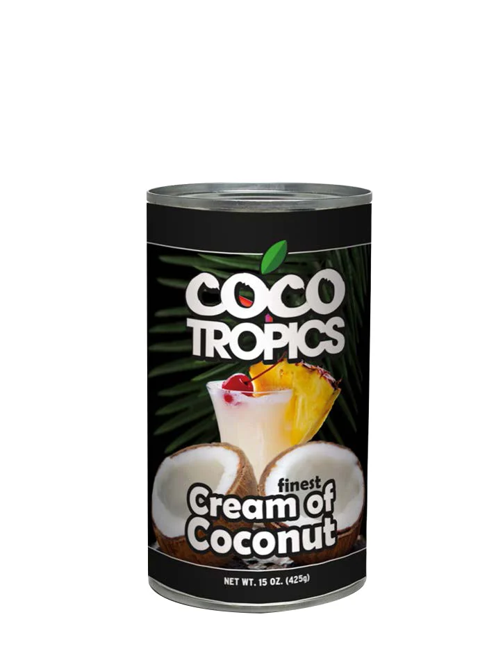 Coco Tropics Cream Of Coconut 15 Fluid Ounce - 24 Per Case.
