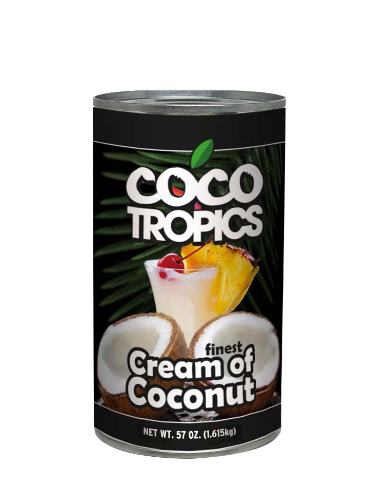 Coco Tropics Cream Of Coconut 57 Fluid Ounce - 12 Per Case.