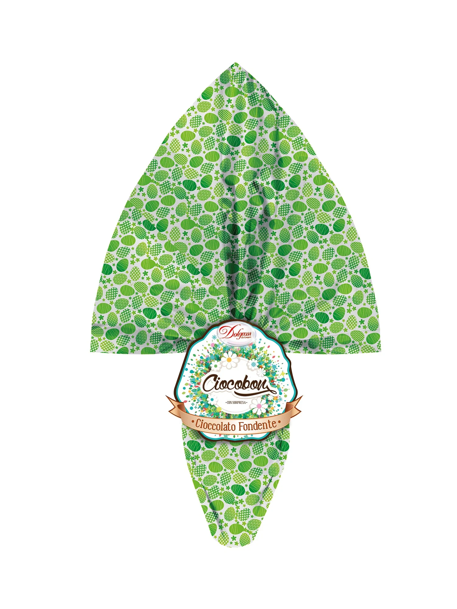 Dolgam Dark Chocolate Egg, Made in Italy, R550F, 19.4 oz | 550g