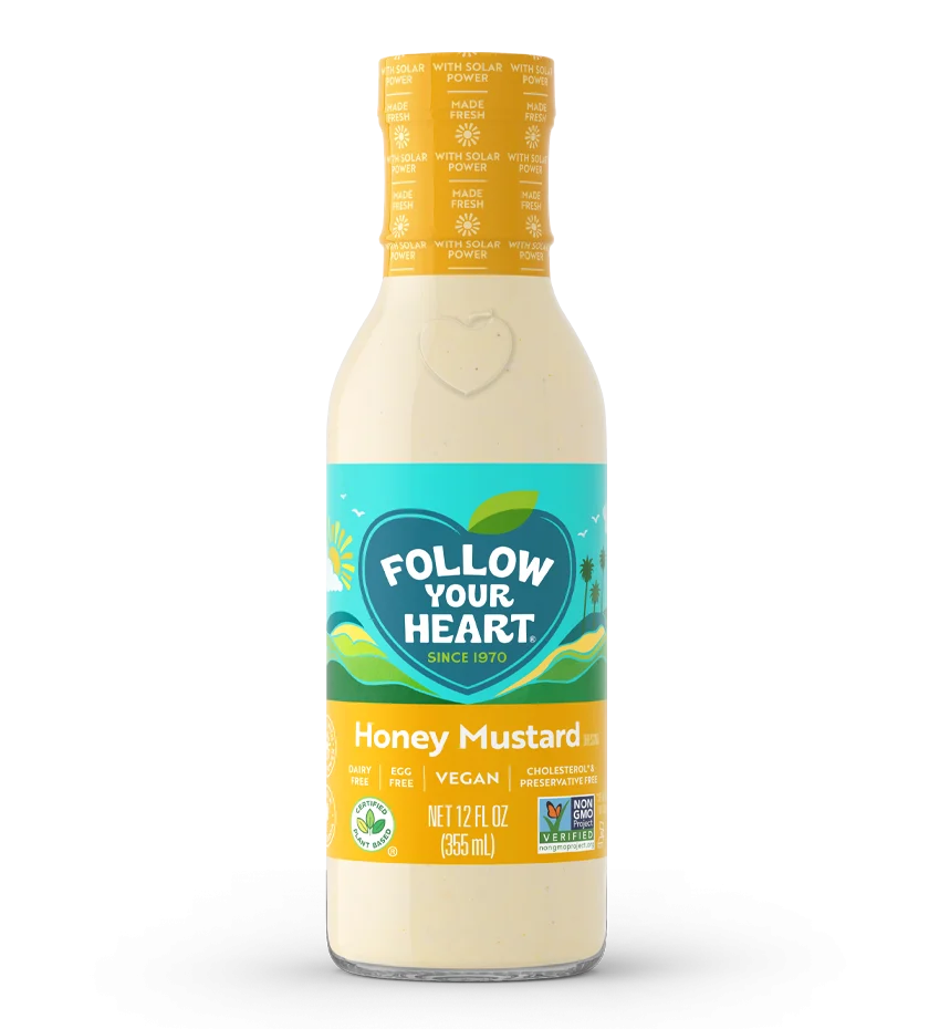 Vegan Honey Mustard 12 Ounce Size - 6 Per Case.