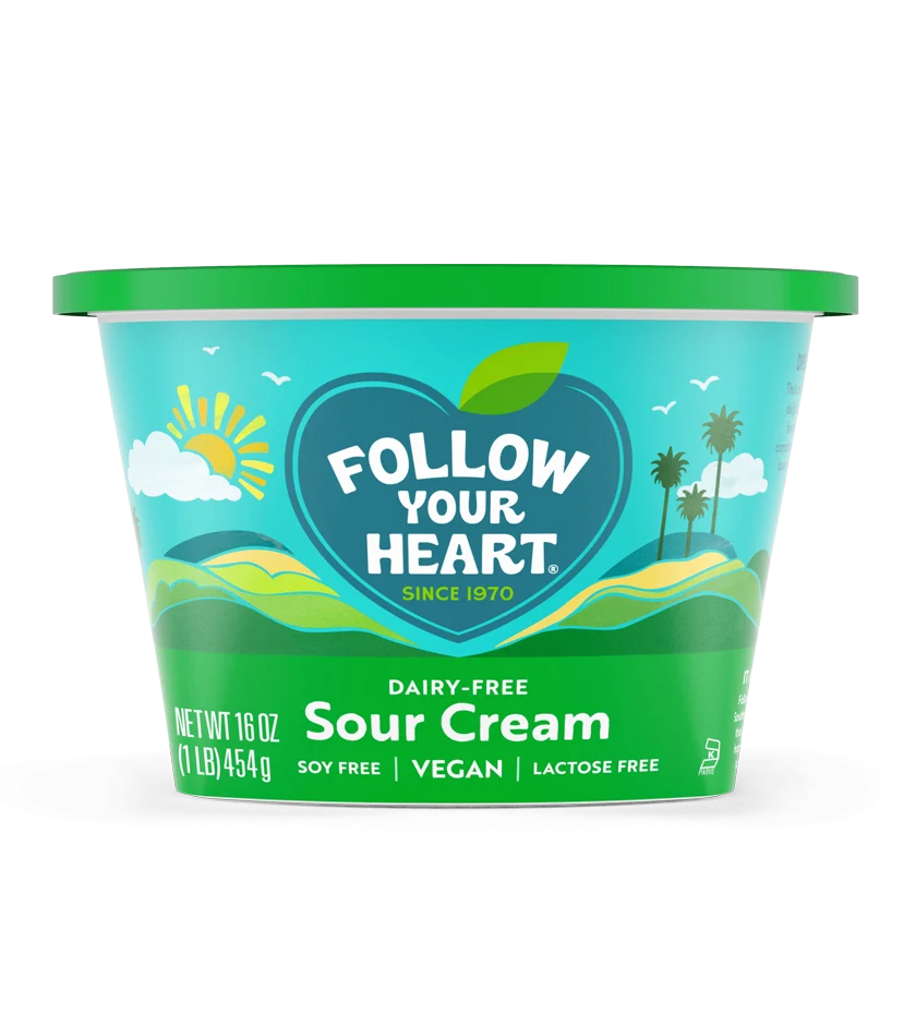 Follow Your Heart Sour Cream 16 Ounce Size - 4 Per Case