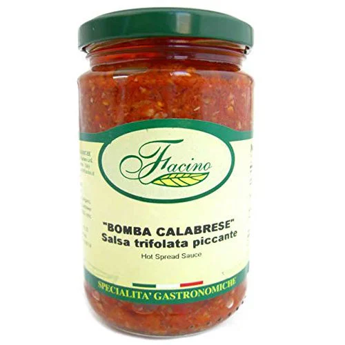 Facino Bomba Calabrese, Hot Spread Sauce, 10.23 oz