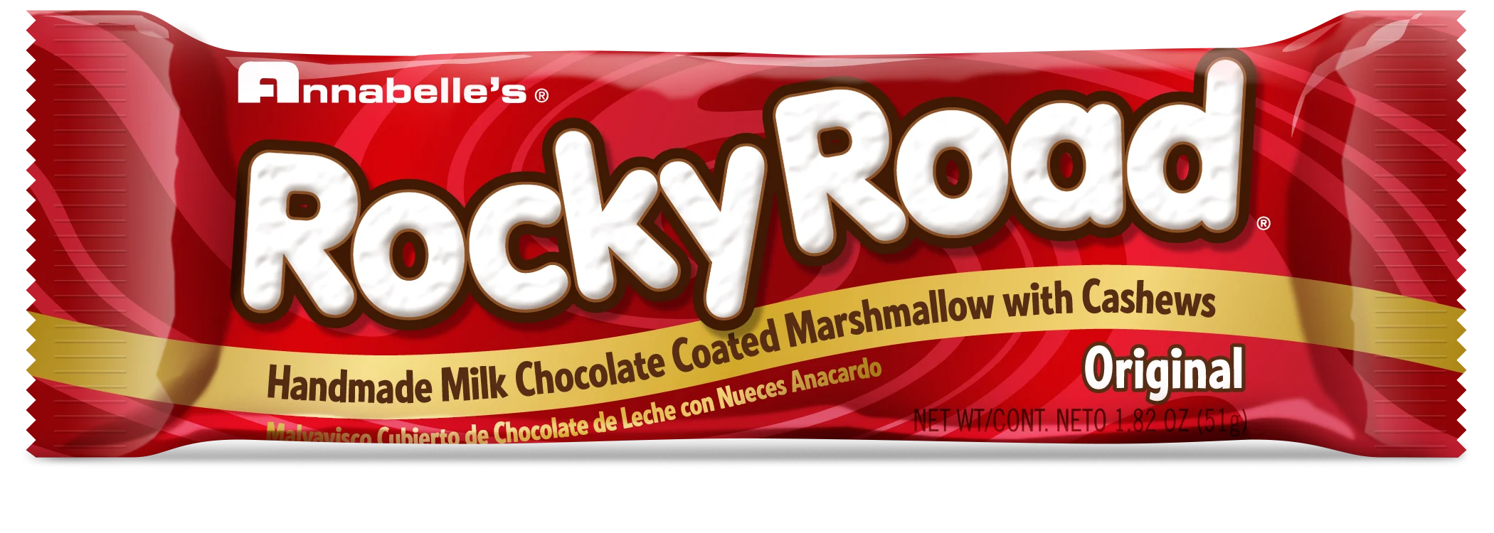 Rocky Road Marshmallow Candy 1.64 Ounce Size - 288 Per Case.