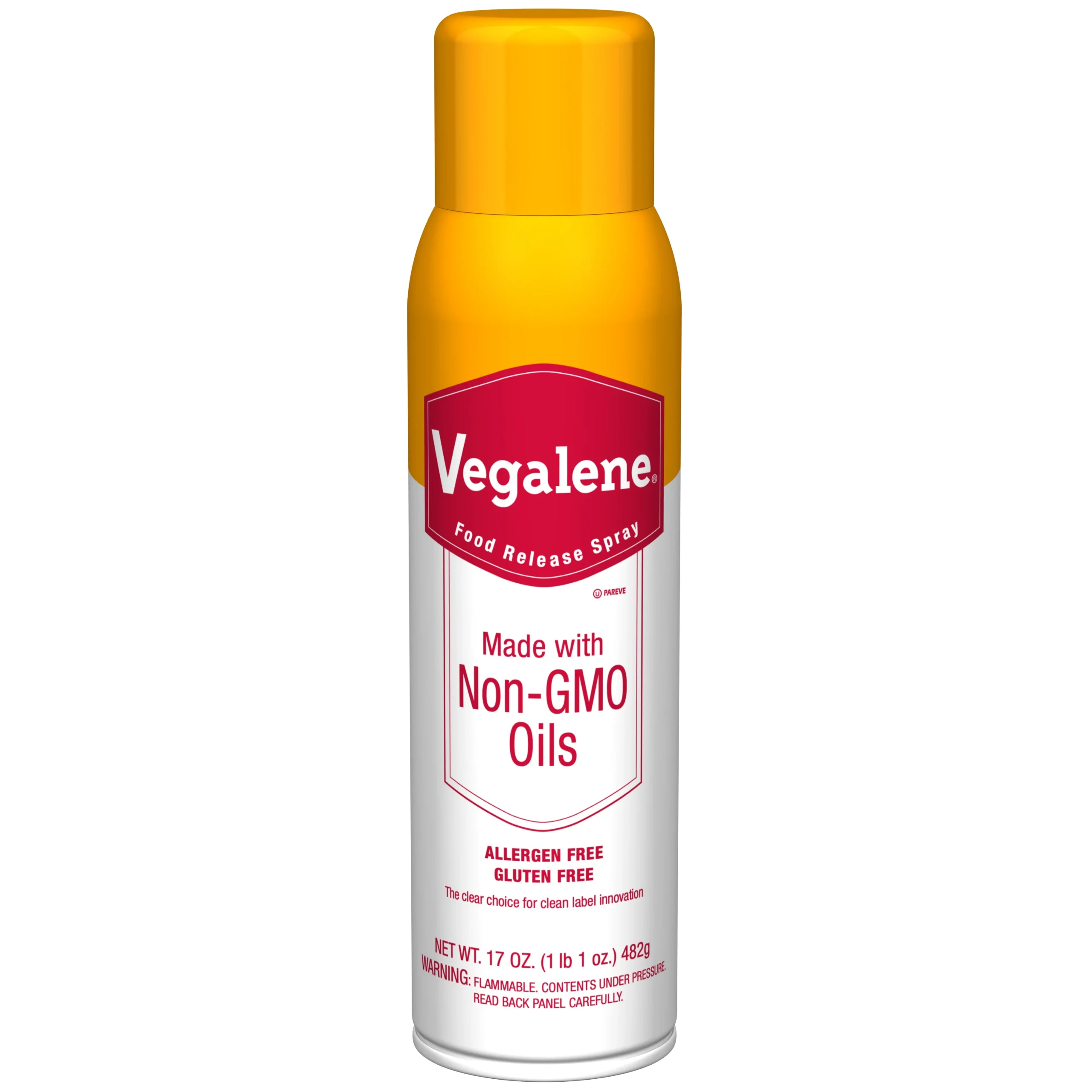 Vegalene Non Gmo Food Release Spray 17 Ounce Size - 6 Per Case.