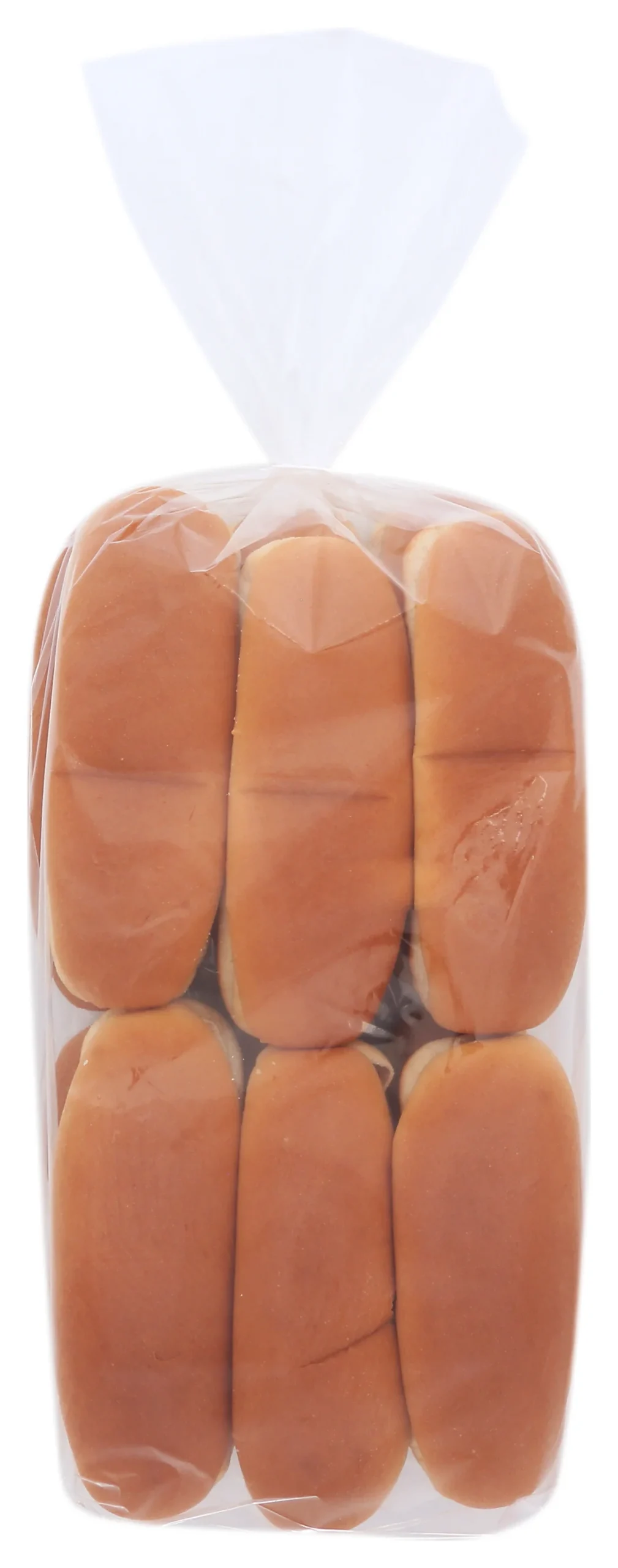 6 Inch Hot Dog Bun Made With Whole Grains Sliced 12 Each - 12 Per Case.