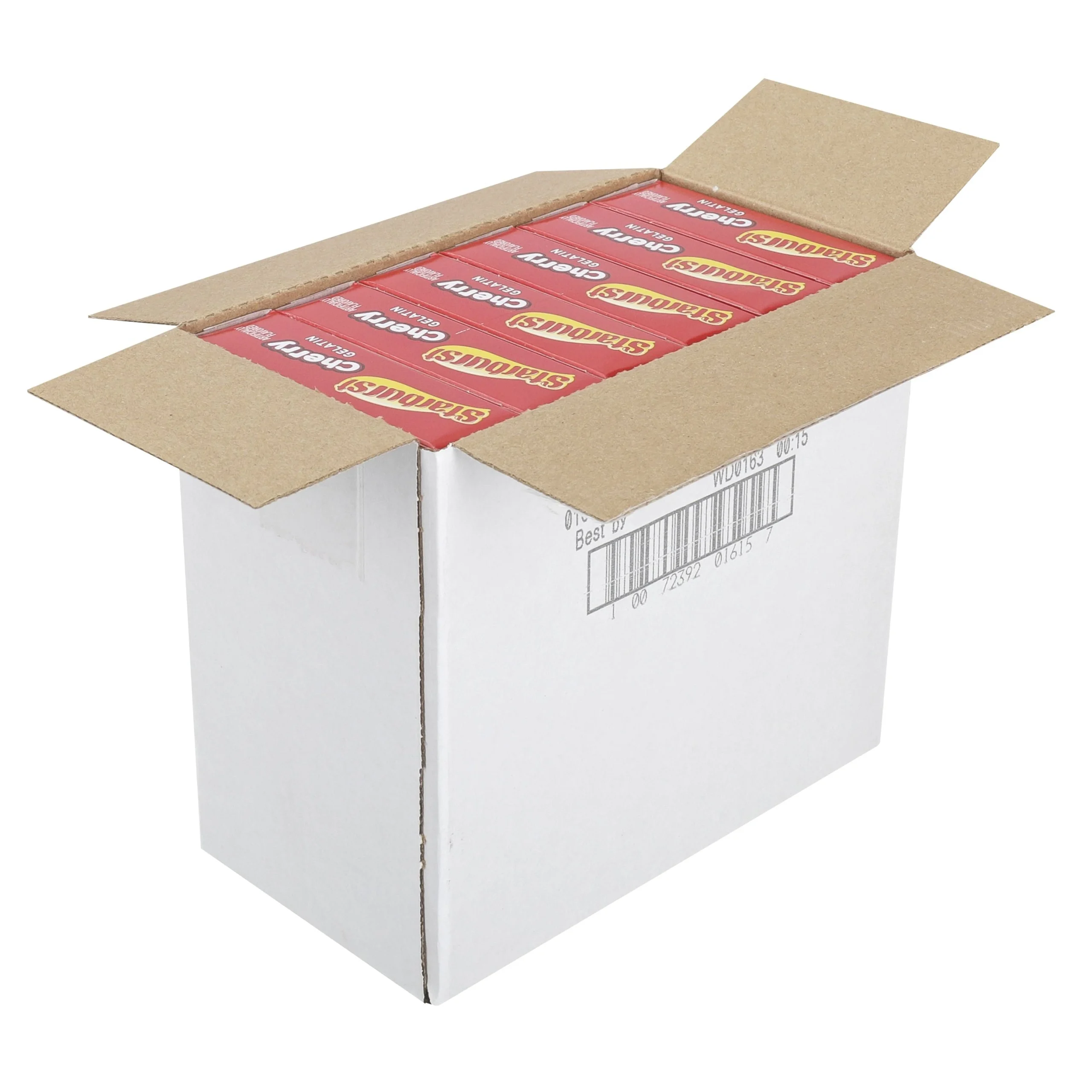 Starburst Cherry Gelatin 3.91 Ounce Size - 12 Per Case.