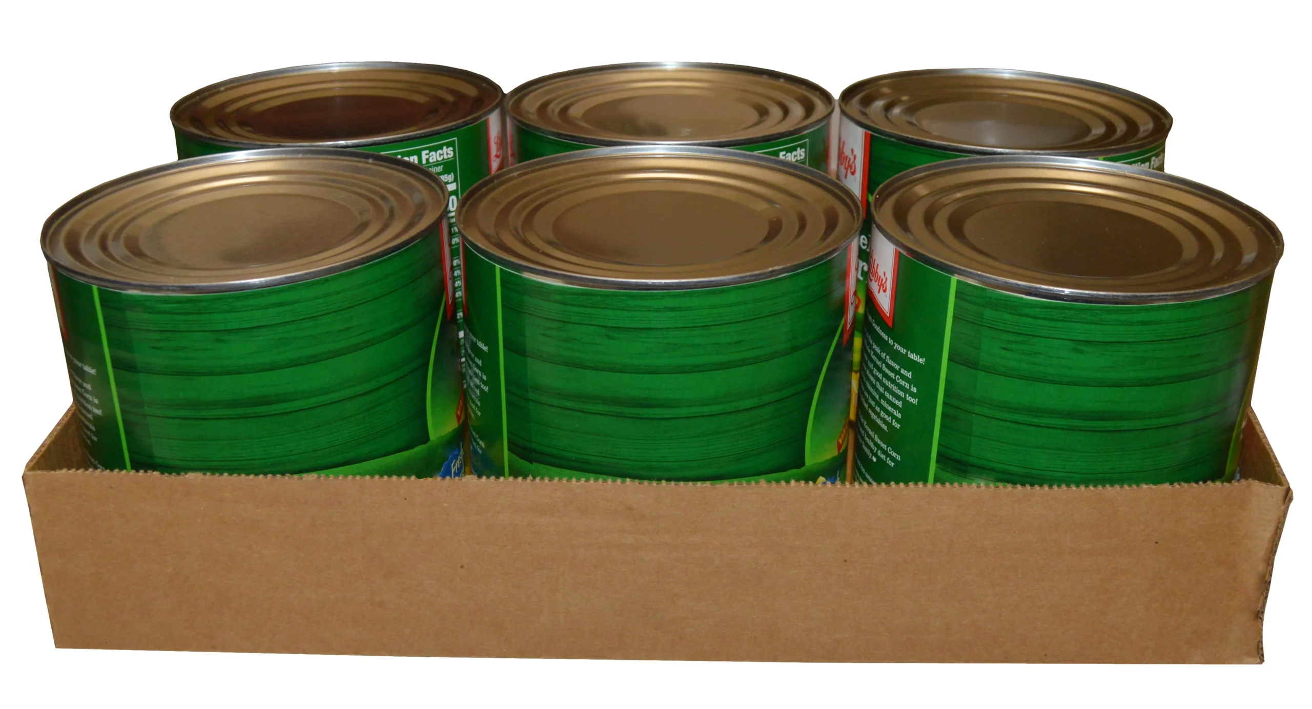 Bean Libby Fancy Wax Cut Sieve 101 Ounce Size - 6 Per Case.