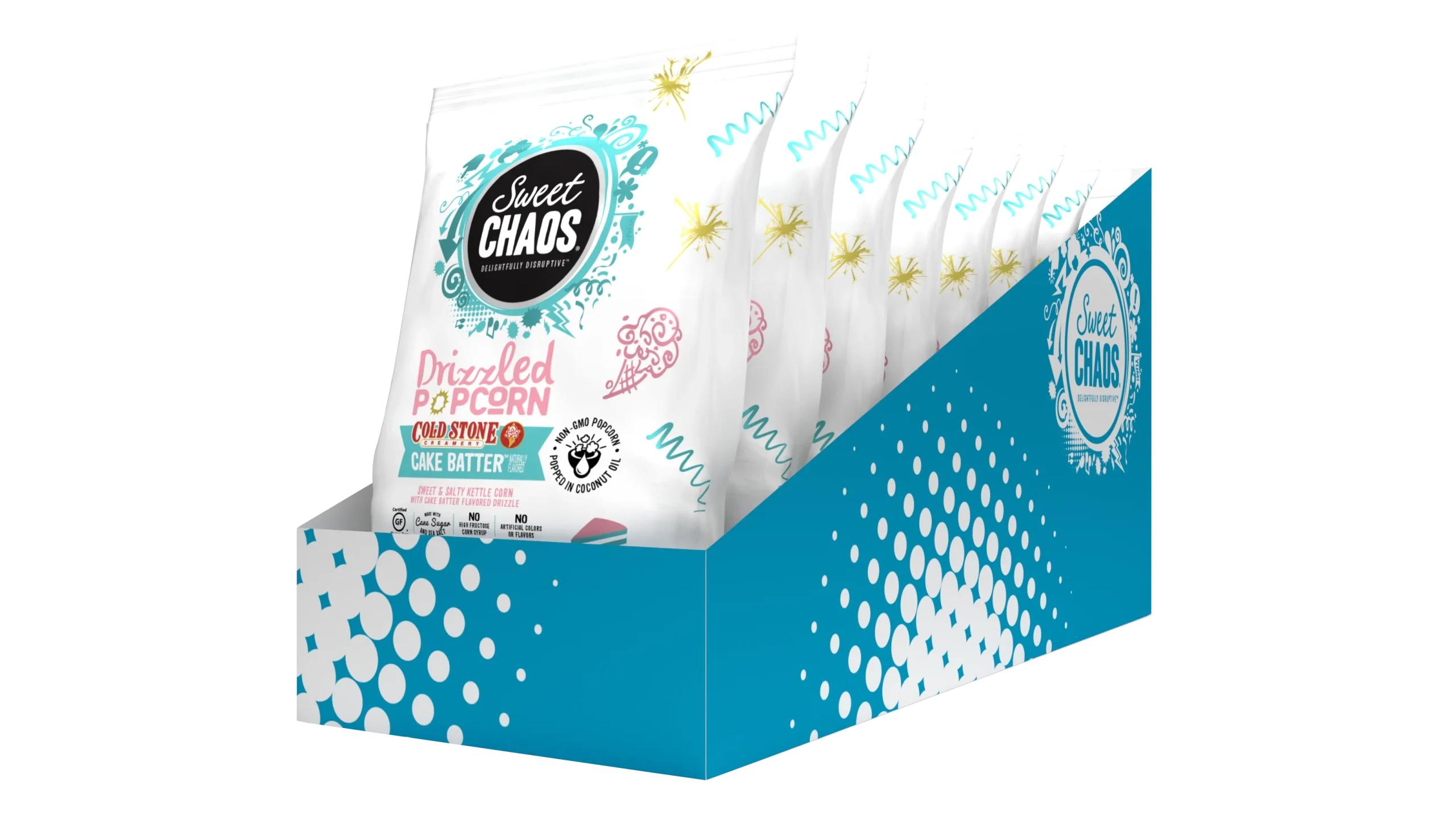 Sweet Chaos Cake Batter 1.5 Ounce Size - 8 Per Case.