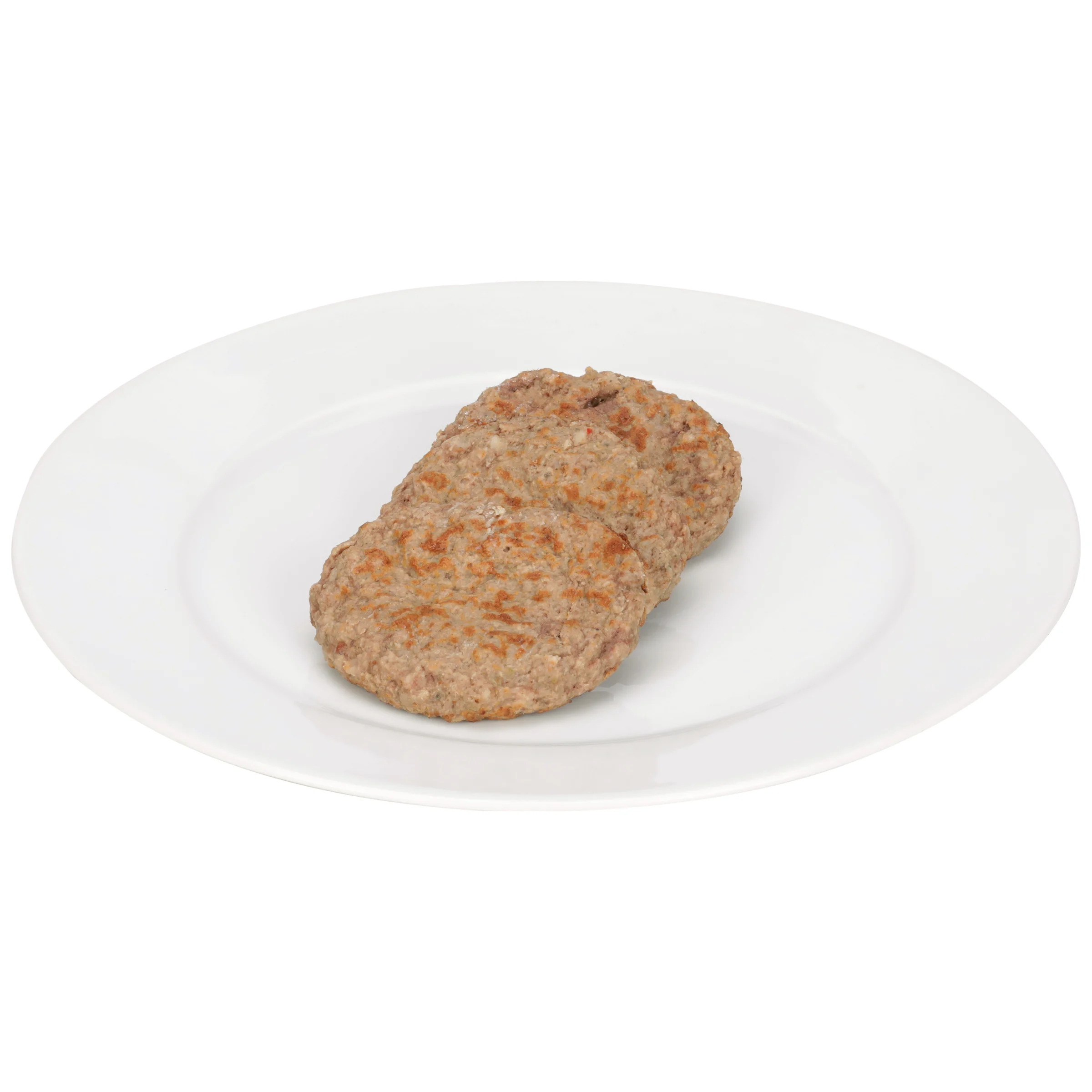 Sausage Patty Child Nutrition Cooked 3 Inch 10.055 Pound Each - 1 Per Case.