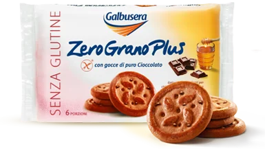 Galbusera Gluten Free ZeroGranoPlus Chocolate Frollini, 7.76 oz | 220g