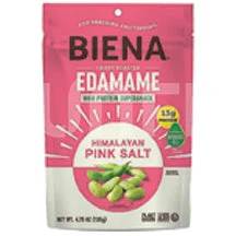 Crispy Roasted Edamame - Himalayan Pink Salt 4.75 Ounce - Case of 8