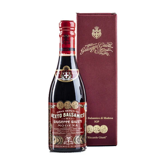Giuseppe Giusti 3 Gold Medals, Balsamic Vinegar di Modena, 8.45 fl oz | 250ml