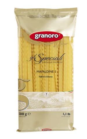 Granoro Gli Speciali Mafaldine Pasta #5, 1.1lb