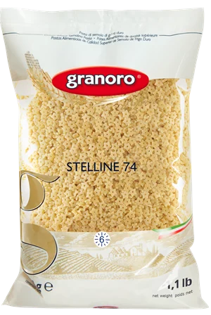 Granoro Stelline Pasta #74, 1.1lb