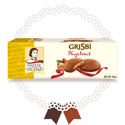 Vicenzi Grisbi Classic Hazelnut Cream, 5.30 oz | 150g