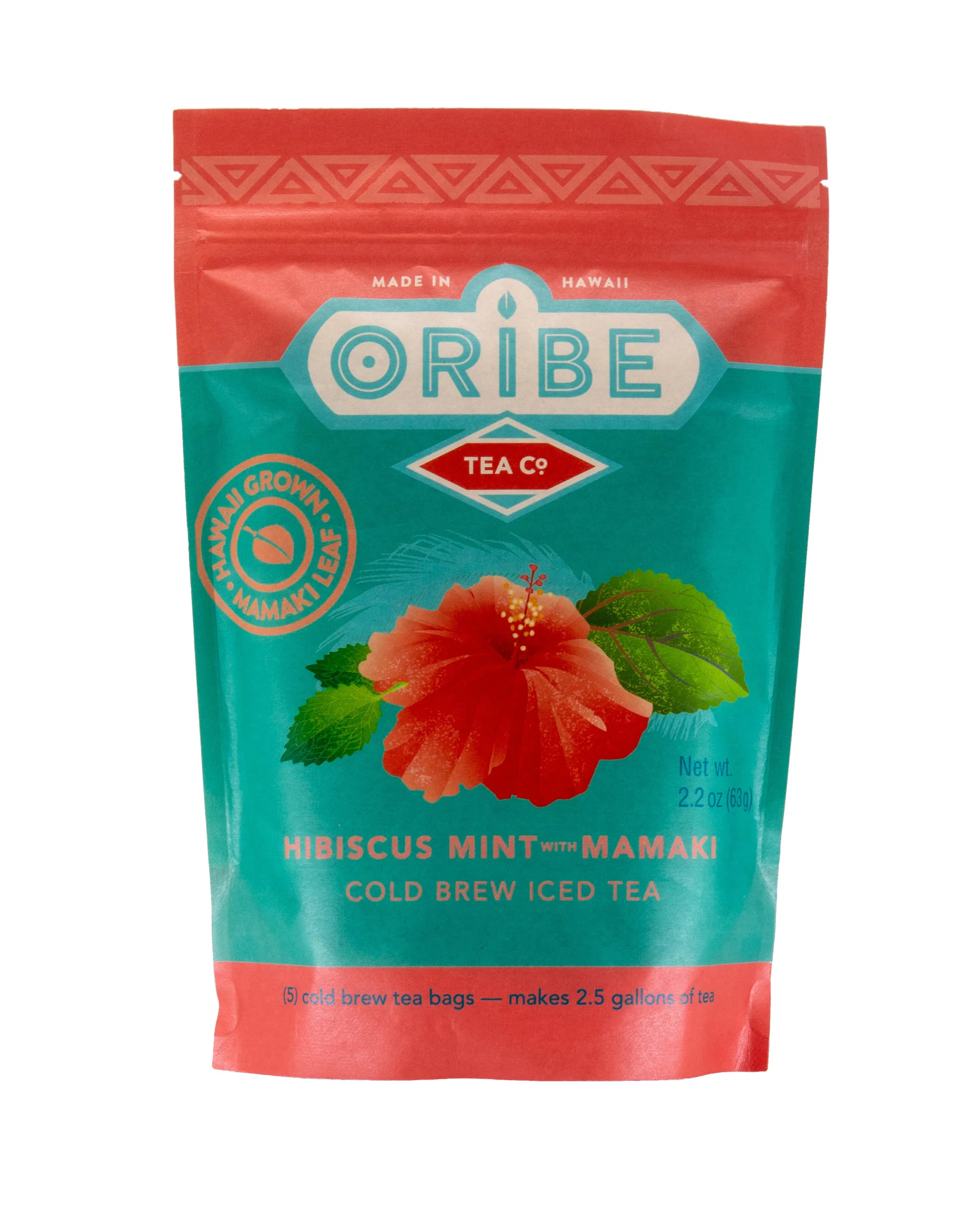 COLD BREW Hibiscus Mint w/Mamaki Tea