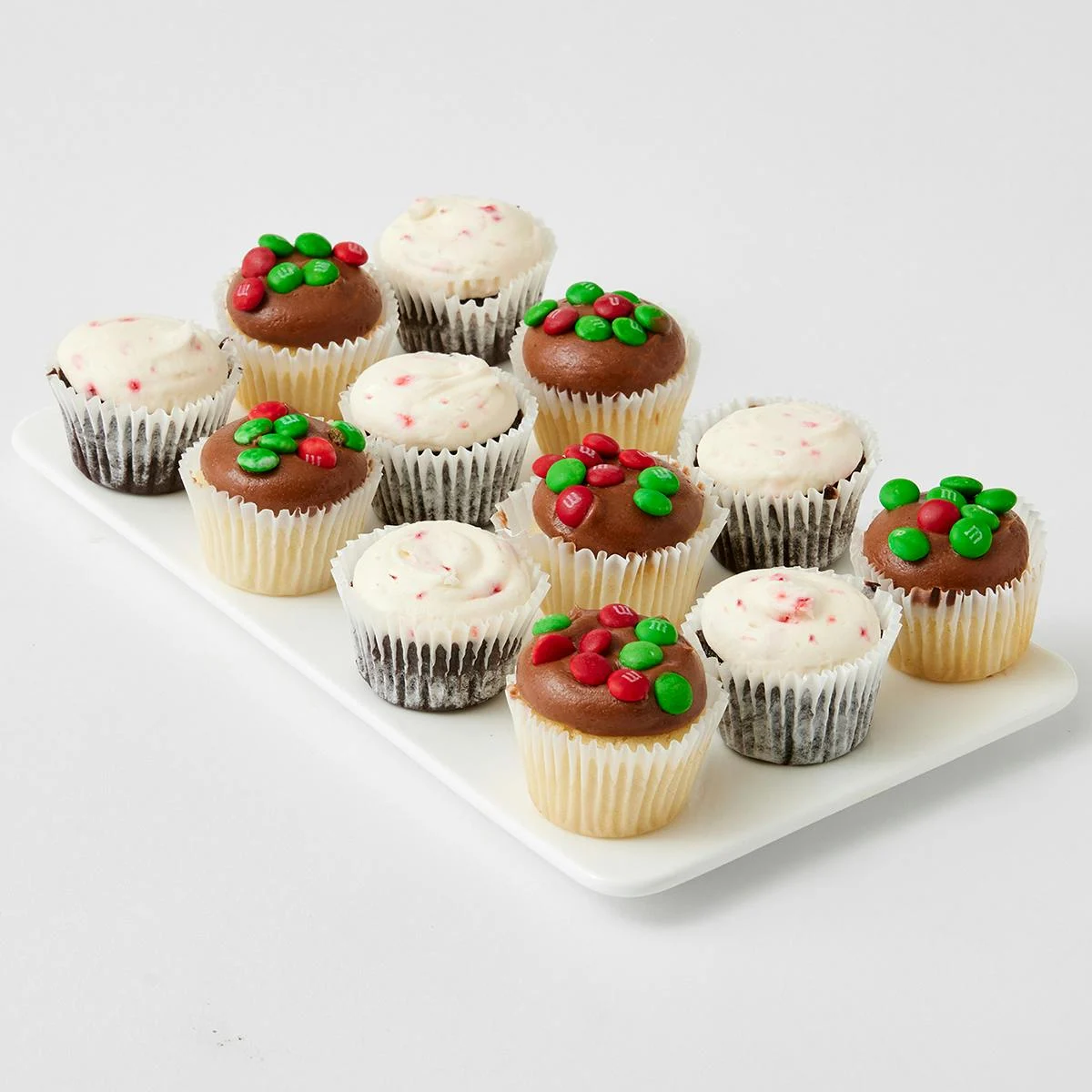 Holiday Candy Store Mini Cupcakes - 24 Pack