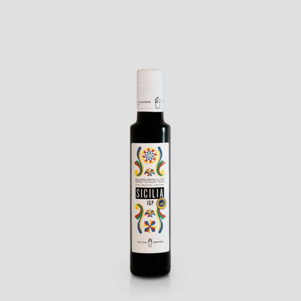 Sallemi Frantoio Sicilia IGP, Extra Virgin Olive Oil, 16.9 oz | 0.5 Liter