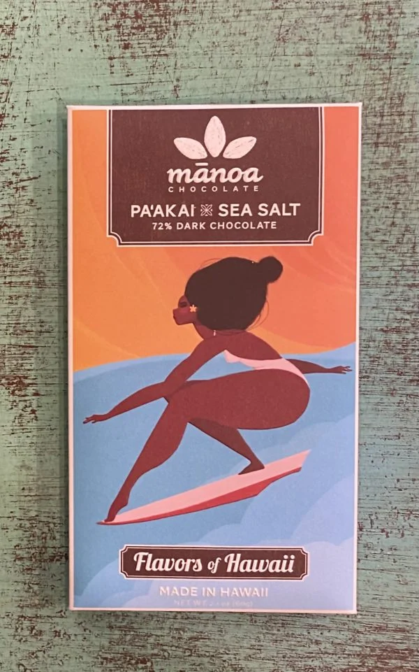 Manoa Chocolate 70% Dark Pa’Akai Sea Salt